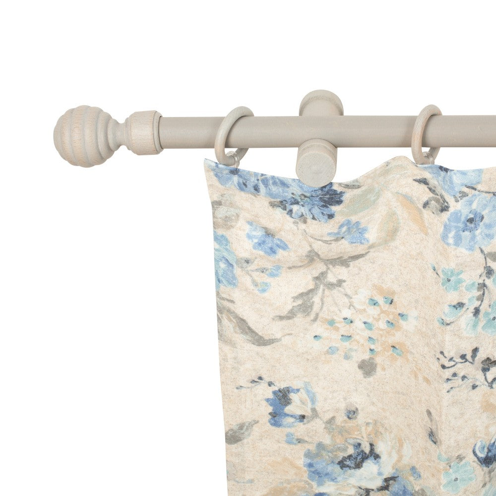 Galerie simpla lemn masiv Regal, consola moderna, nuanta gri-antic, 220 cm - KIT COMPLET