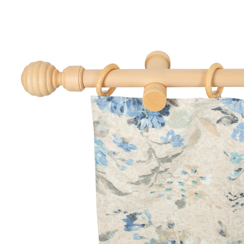 Galerie simpla lemn masiv Regal, consola moderna, nuanta natur, 300 cm - KIT COMPLET