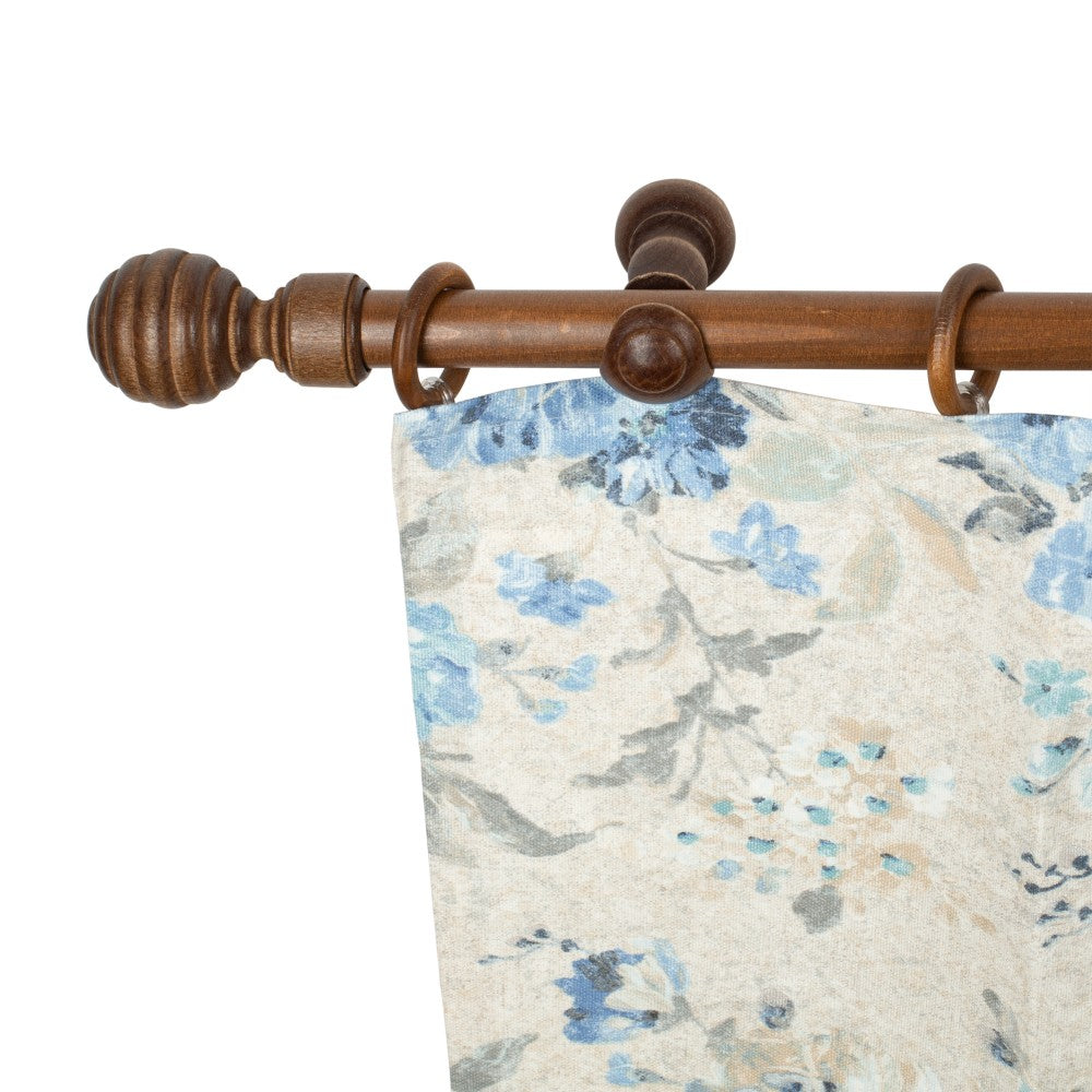 Galerie simpla lemn masiv Regal, consola clasica, nuanta nuc, 320 cm - KIT COMPLET