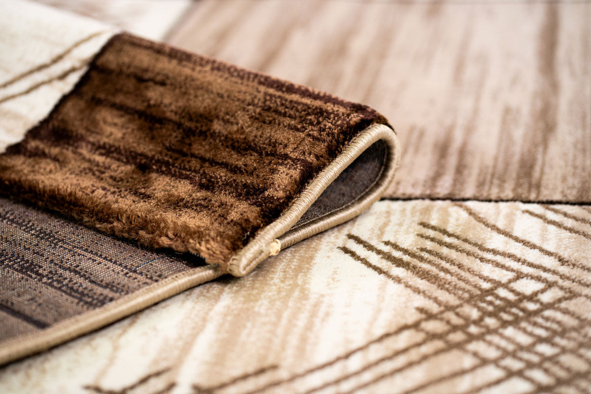 Covor POIANA Geometrium Sepia