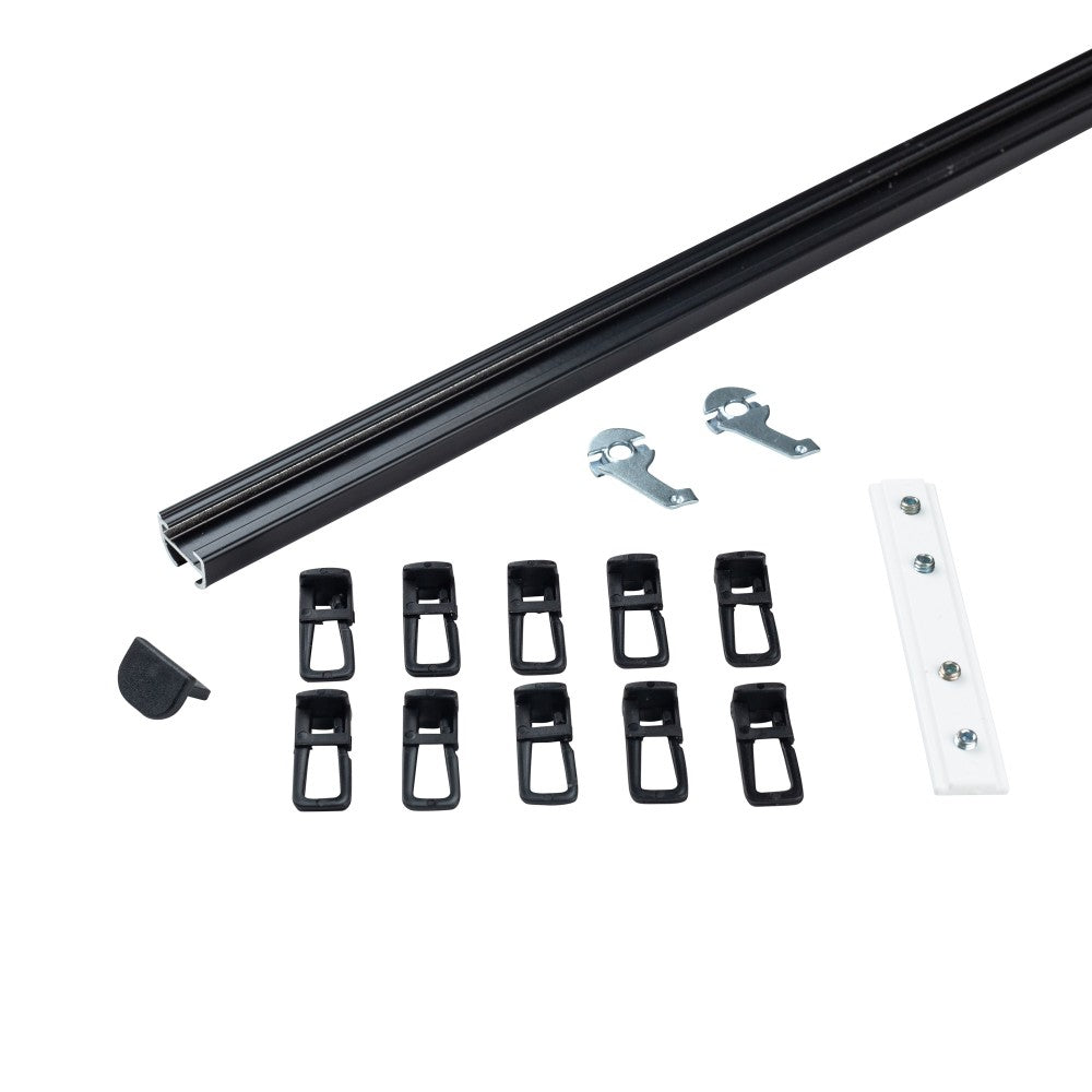 Set sina aluminiu SC negru 200 cm