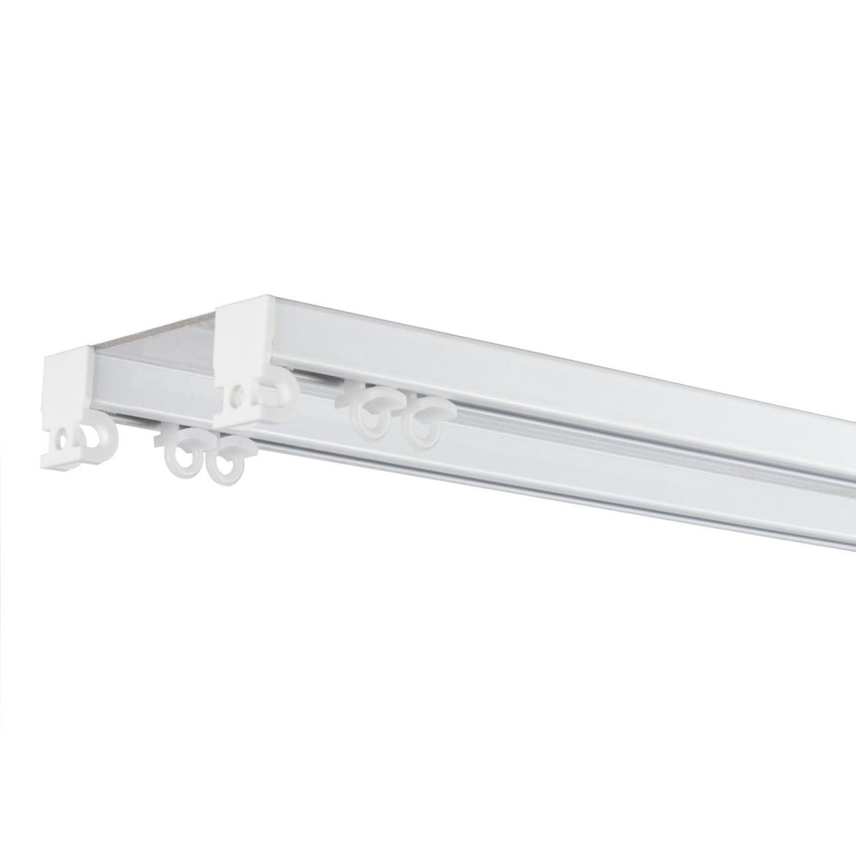 Șină dublă metalică din aluminiu