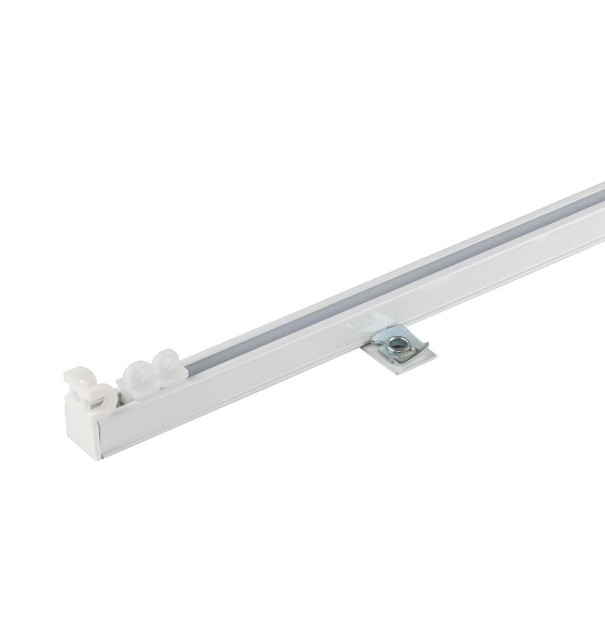 Șină slim din aluminiu, cu un canal