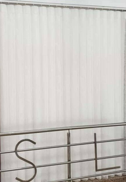 Set 2 in 1, Sollara, sistem complet pentru ferestre, perdea, draperie, șină inclusă, unicolor