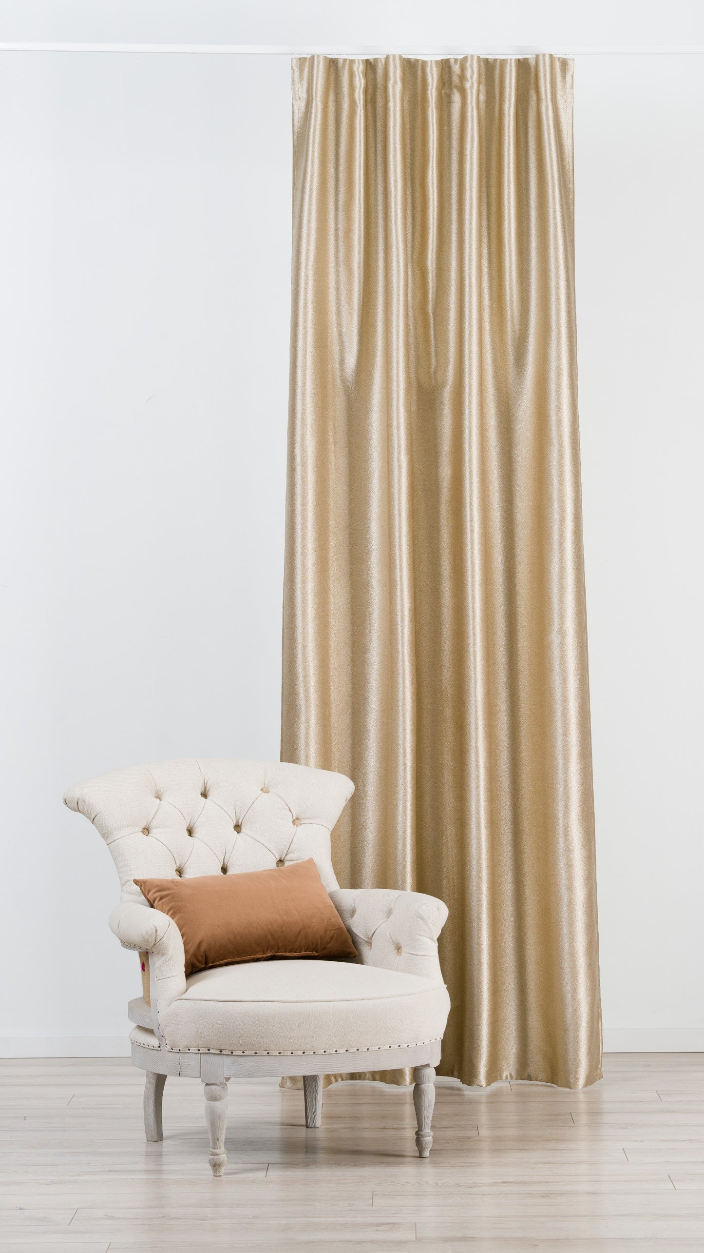 Supreme C1 curtain, beige, with pearlescent effect