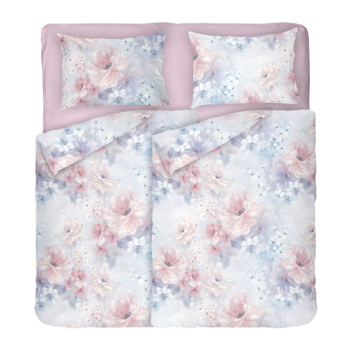 Lenjerie de pat ANNABELLE 100% bumbac ranforce 5 piese