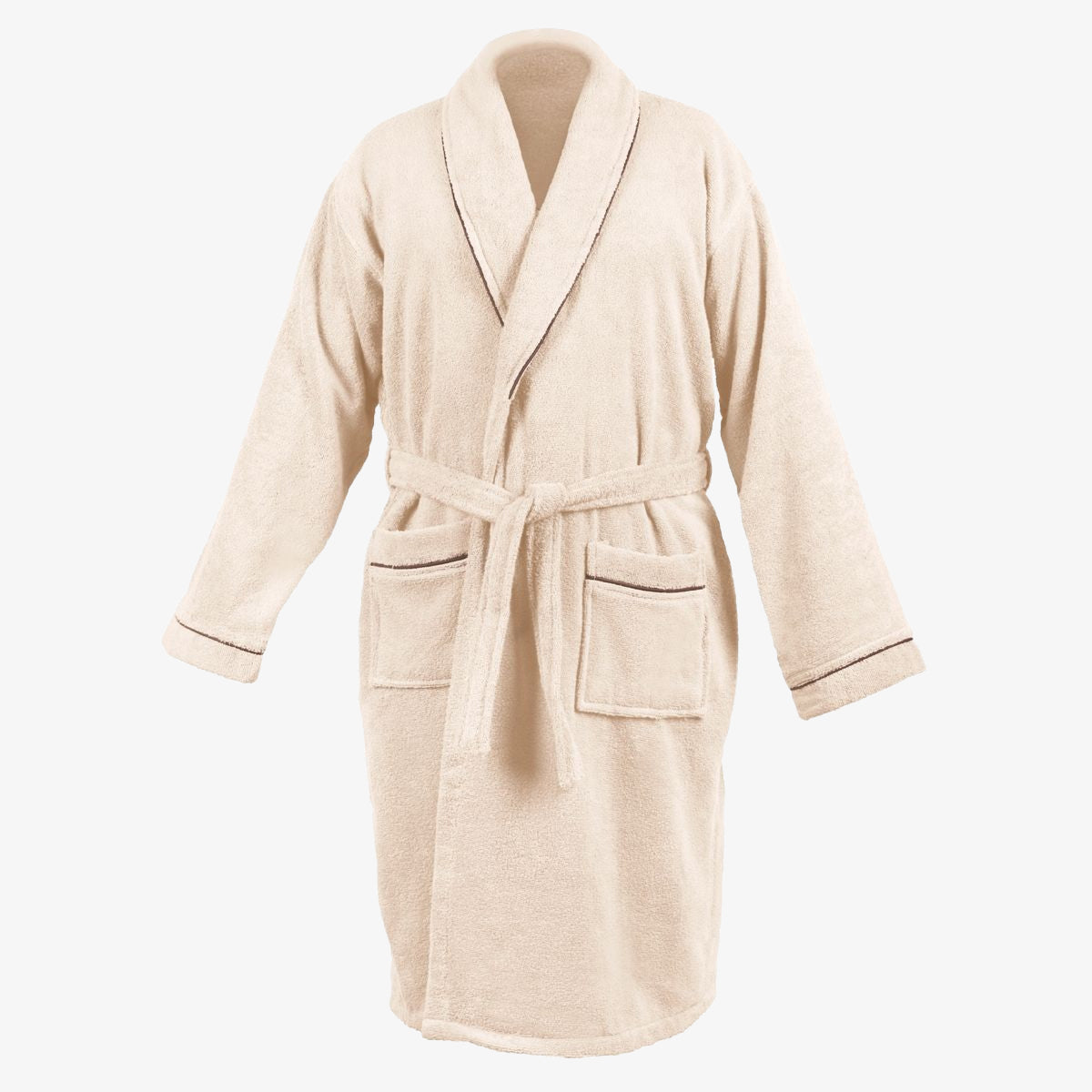 Halat de baie calitativ HAVANA ecru L/XL 100% bumbac