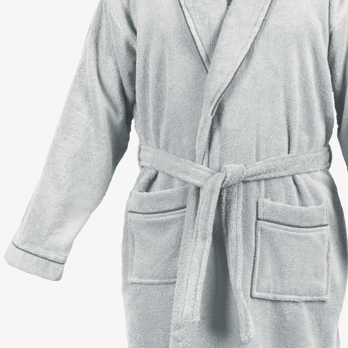 Halat de baie calitativ HAVANA gri L/XL 100% bumbac