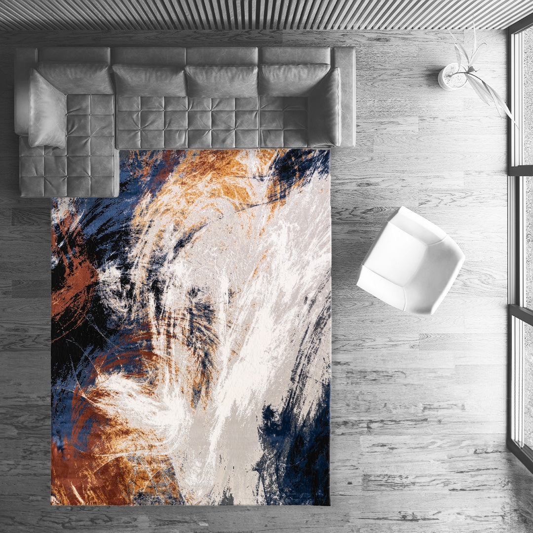 Carpet BOMBAI Abstract Ink