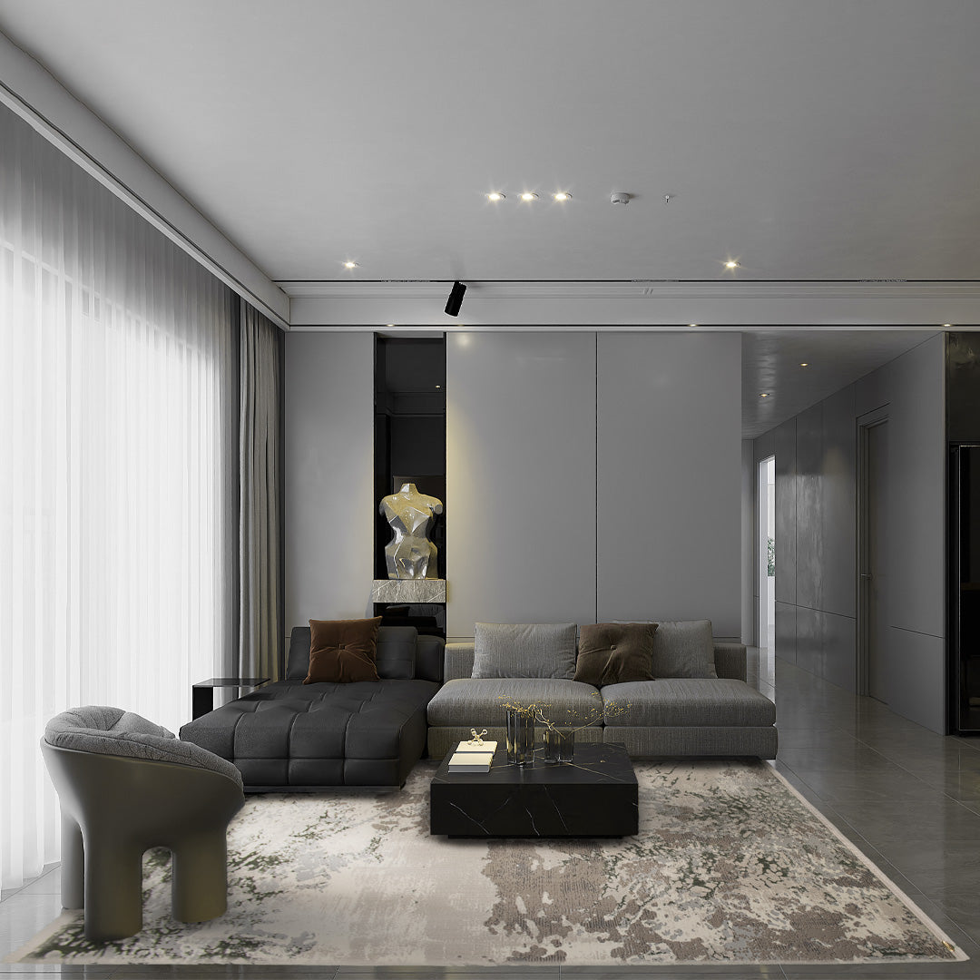 PIERRE CARDIN COZZY Surreal Kaleidoscope Carpet