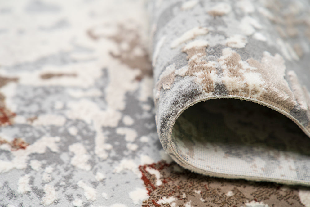 PIERRE CARDIN COZZY Abstract Whispers rug