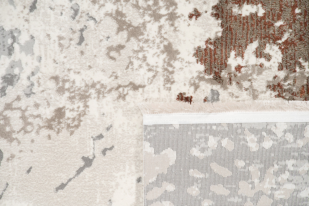 PIERRE CARDIN COZZY Abstract Whispers rug