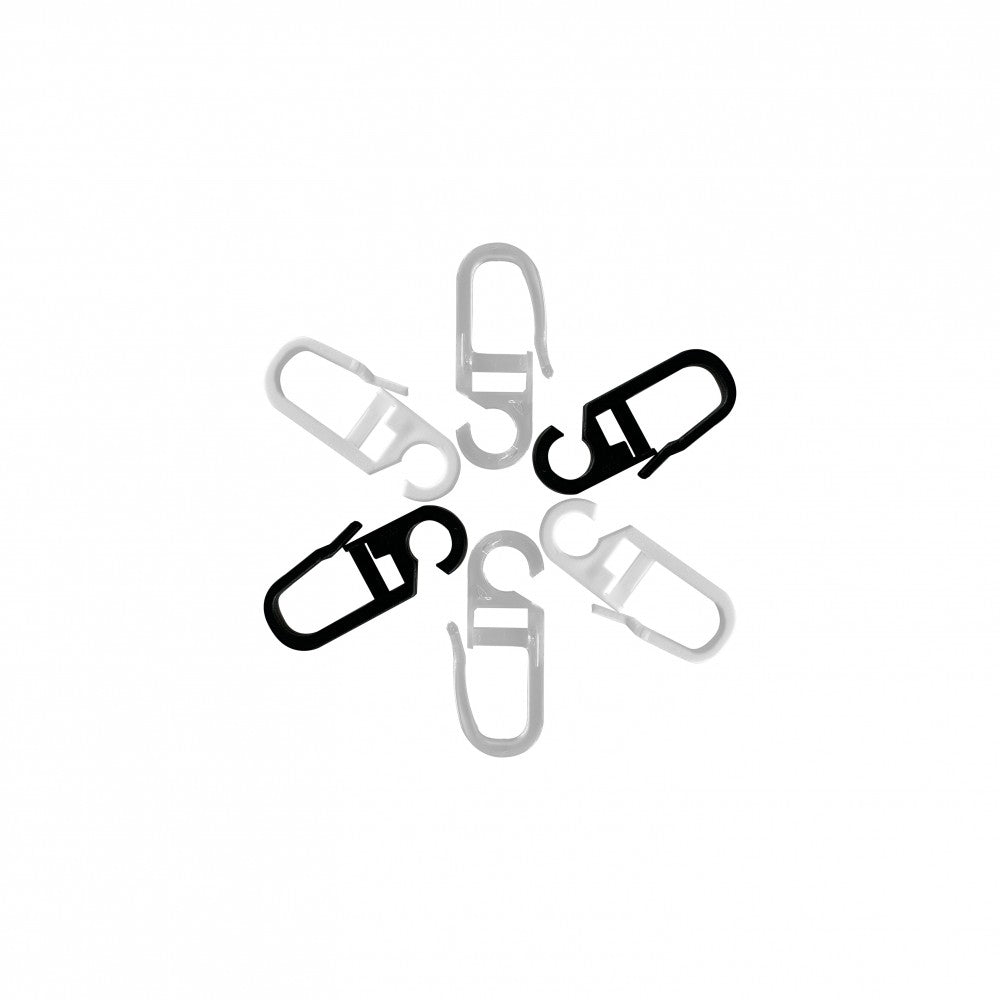 Galerie metal Kappe, nuanta negru, 200 cm - KIT COMPLET