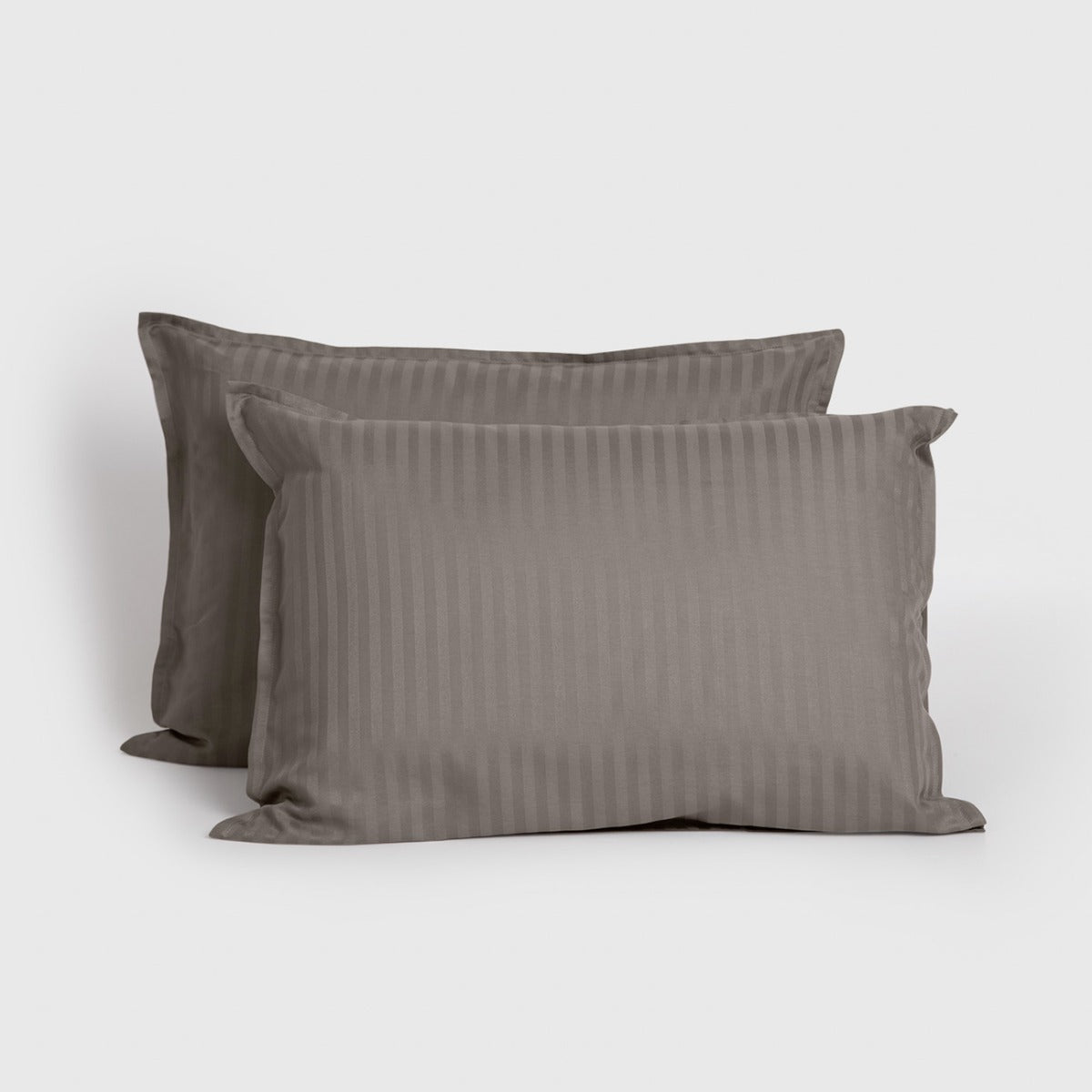 Set fete de perna SEVILLA LUX GRI INCHIS 50/70 cm 100% bumbac satinat