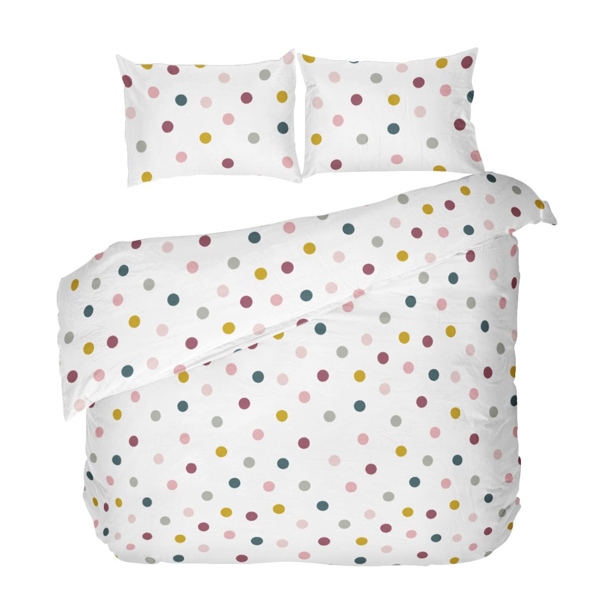 Lenjerie de pat pentru copii JOY fara cearsaf de pat 100% bumbac ranforce 3 piese