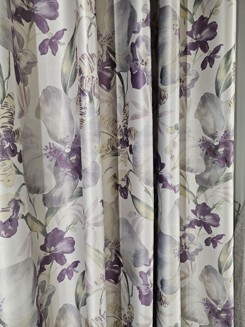 Draperie DG 700/08, dimout, cu model floral