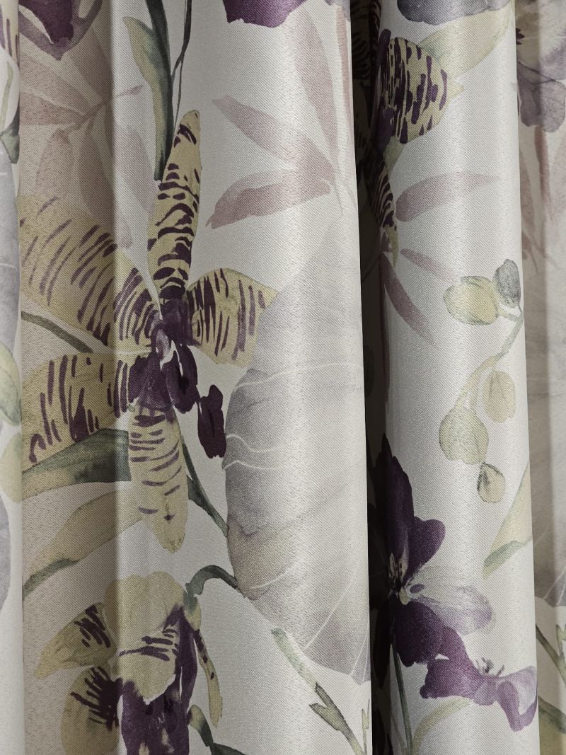 Draperie DG 700/08, dimout, cu model floral