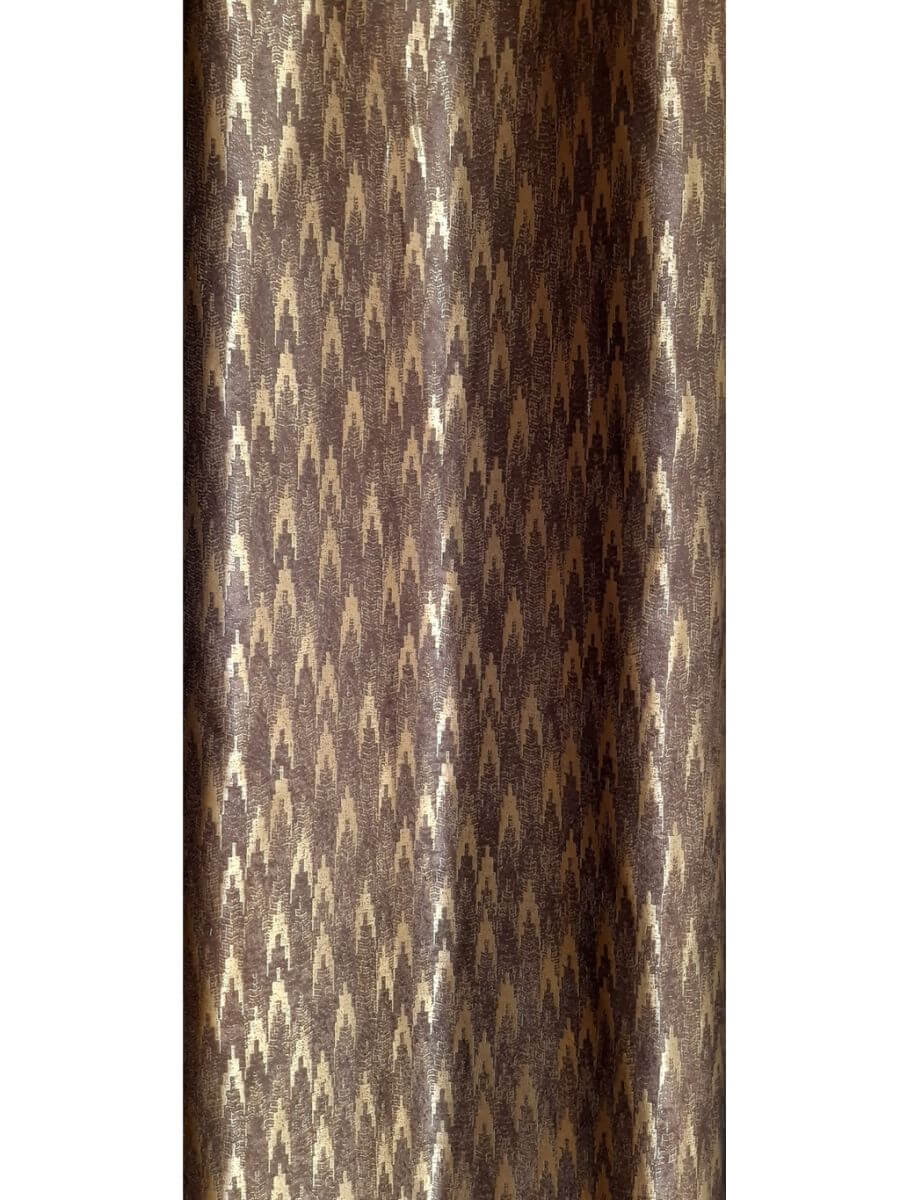 Pold V7 drapery, brown with gold, classic model