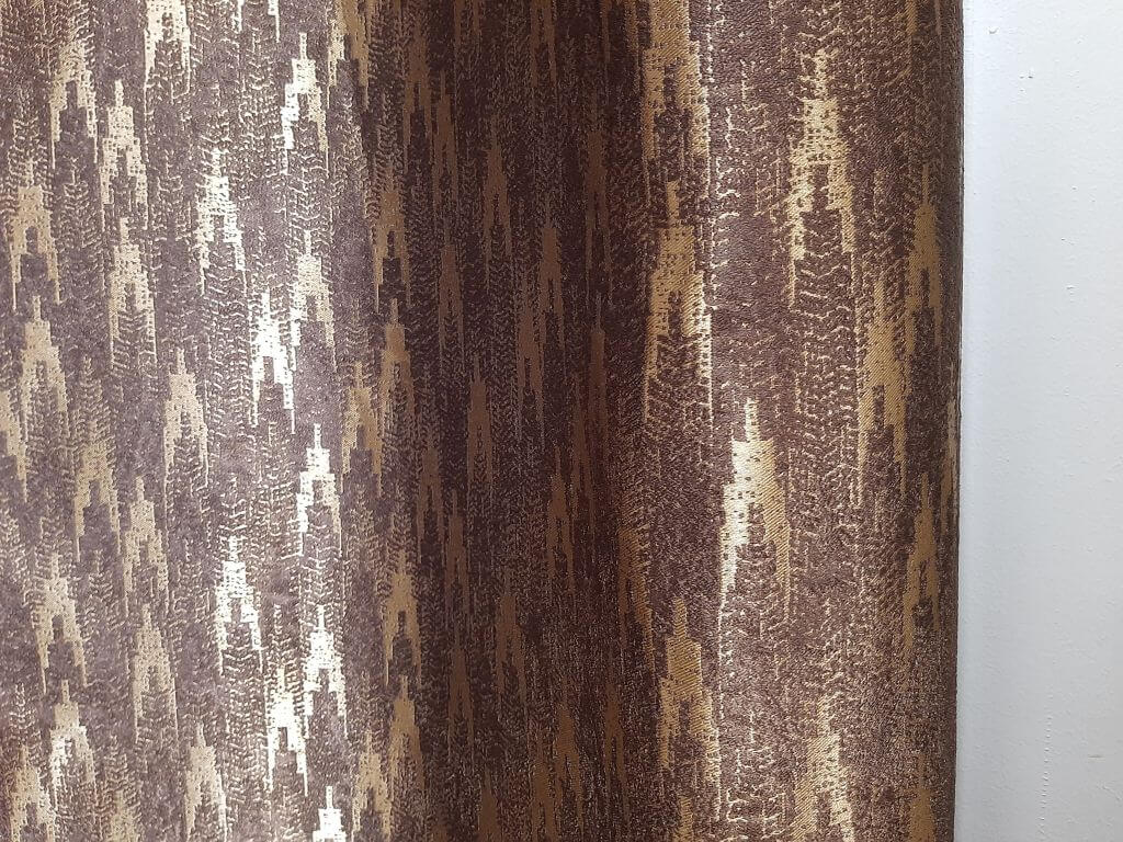 Pold V7 drapery, brown with gold, classic model