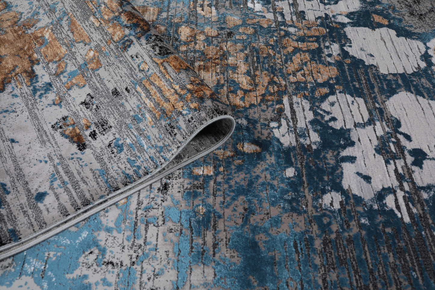 Carpet CORNELIA 17822B Blue Grey