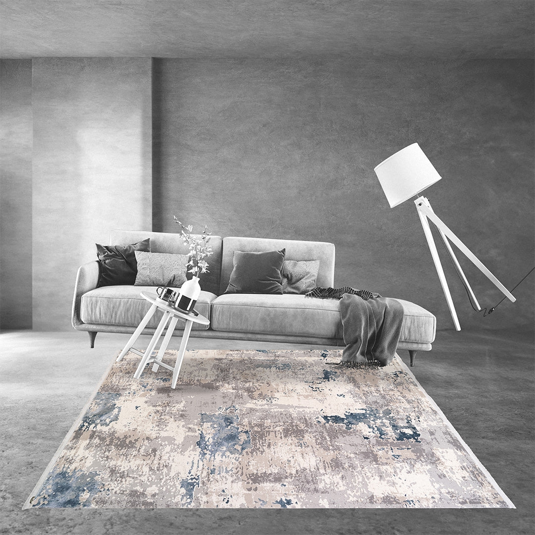 Covor PIERRE CARDIN COZZY Night Fragrance Grey Albastru