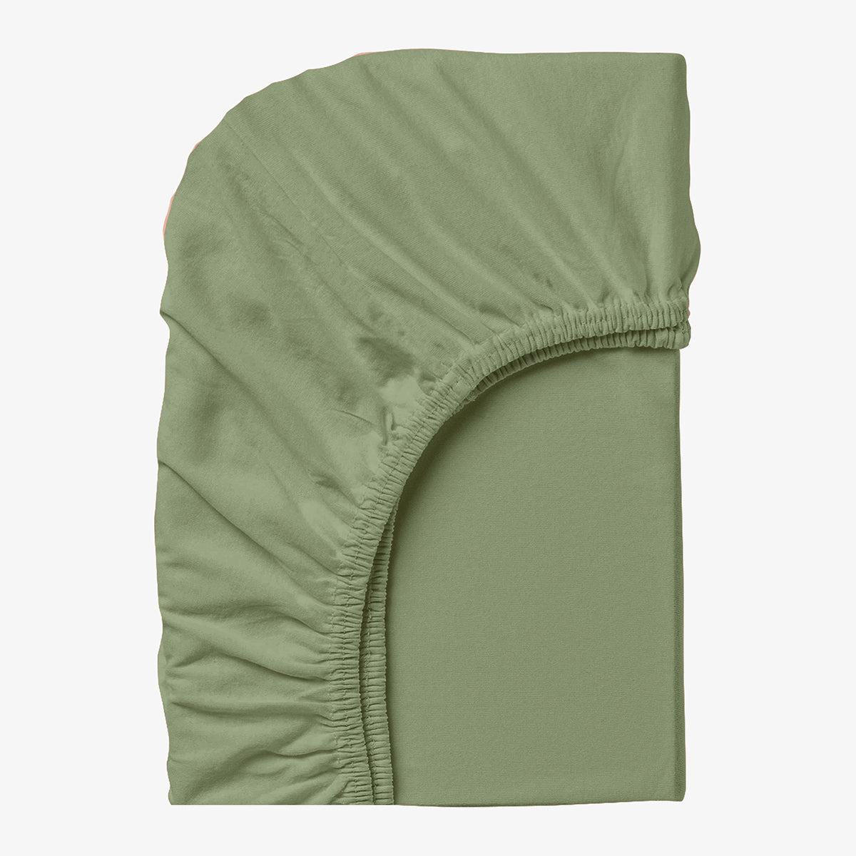 Cearsaf de pat cu elastic VERDE NOU 160/200/25 cm 100% bumbac ranforce