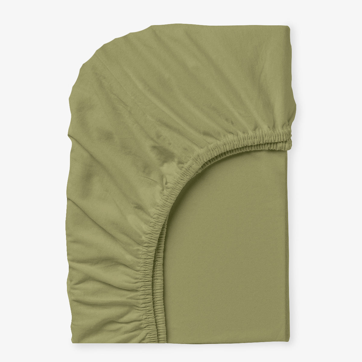 Bed sheet with elastic GREEN NEW 90/200/25 cm 100% cotton ranforce