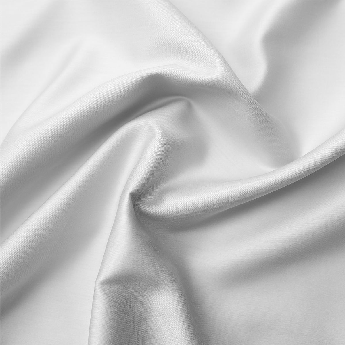 Cearsaf de pat normal SATEEN SILVERY 150/260 cm 100% bumbac satinat