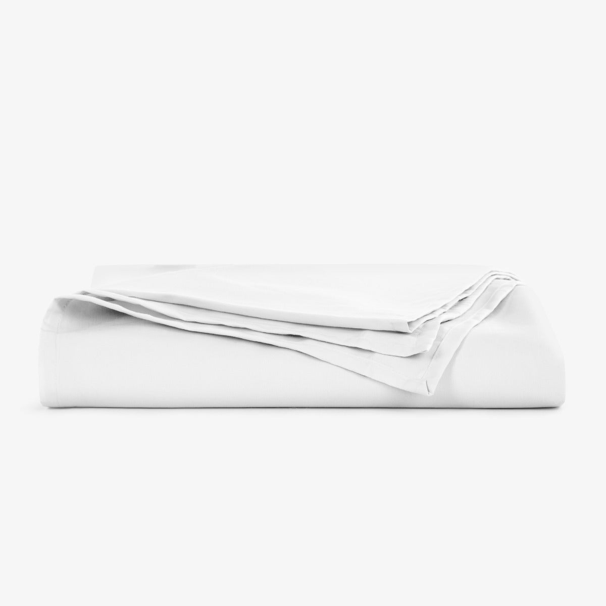Cearsaf de pat ALB PERCALE 150/275 cm