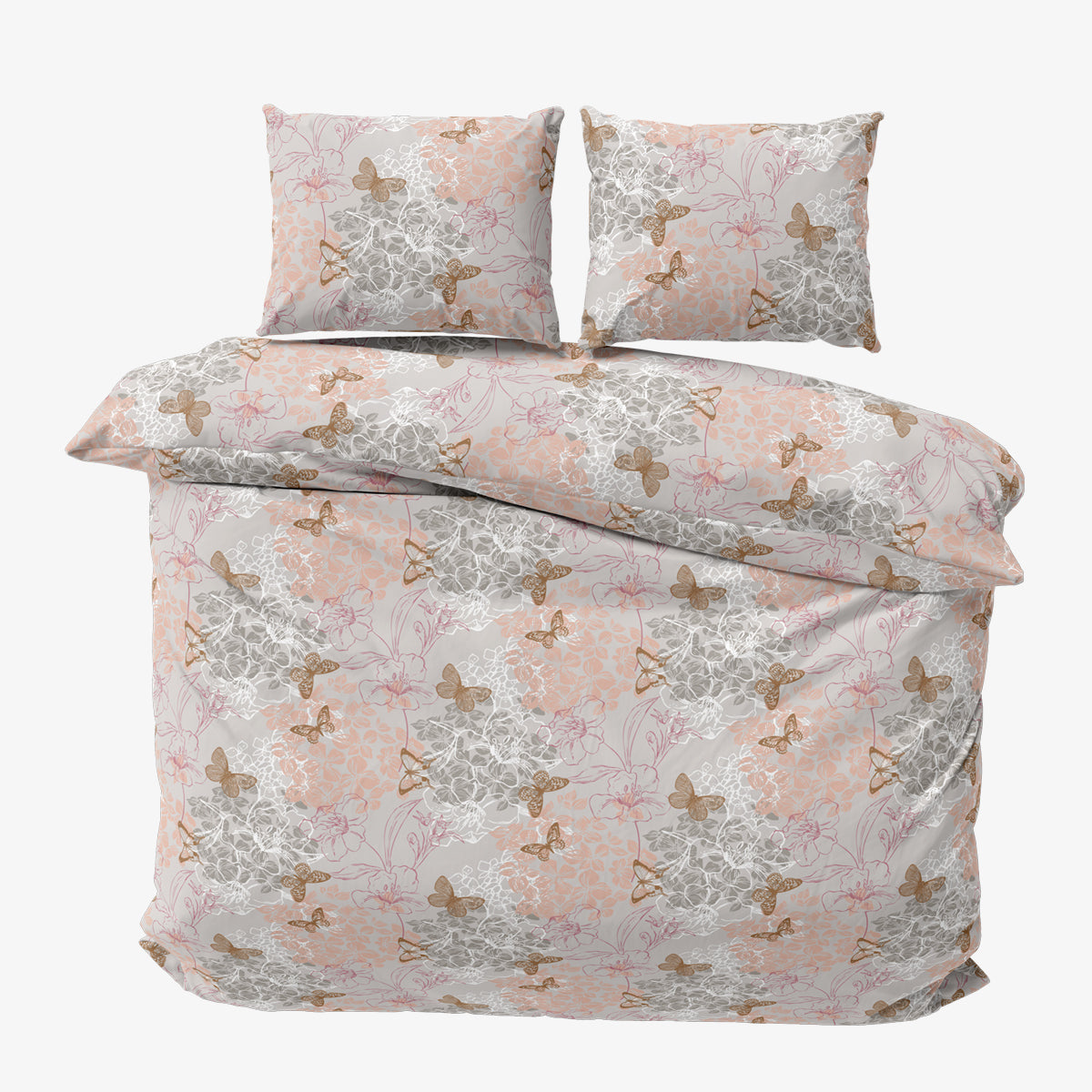 Lenjeria de pat FLORANCE 100% Bumbac Ranforce 3 piese