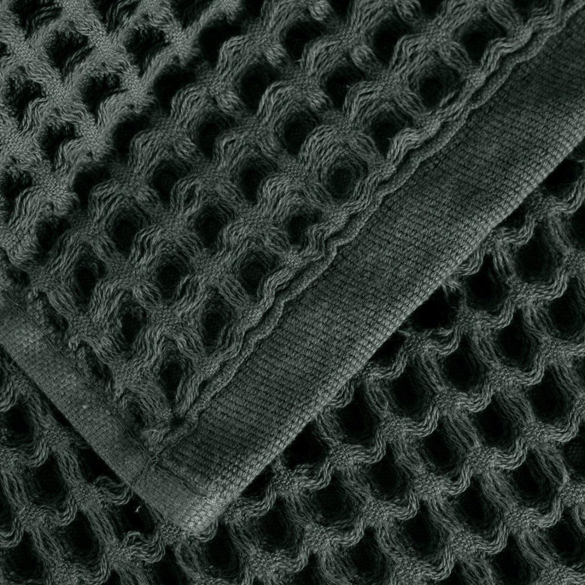 Prosop de baie WAFFLE verde 50/80 cm 100% bumbac