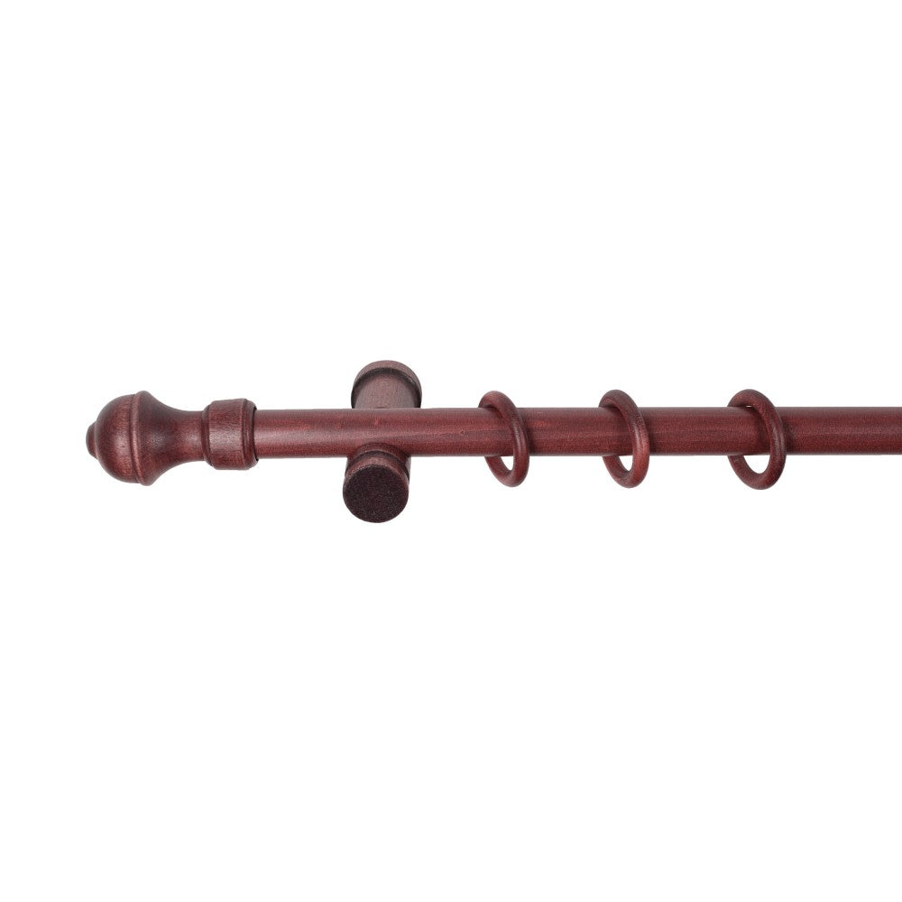 Galerie simpla lemn masiv Ares, consola moderna, nuanta mahon, 180 cm - KIT COMPLET