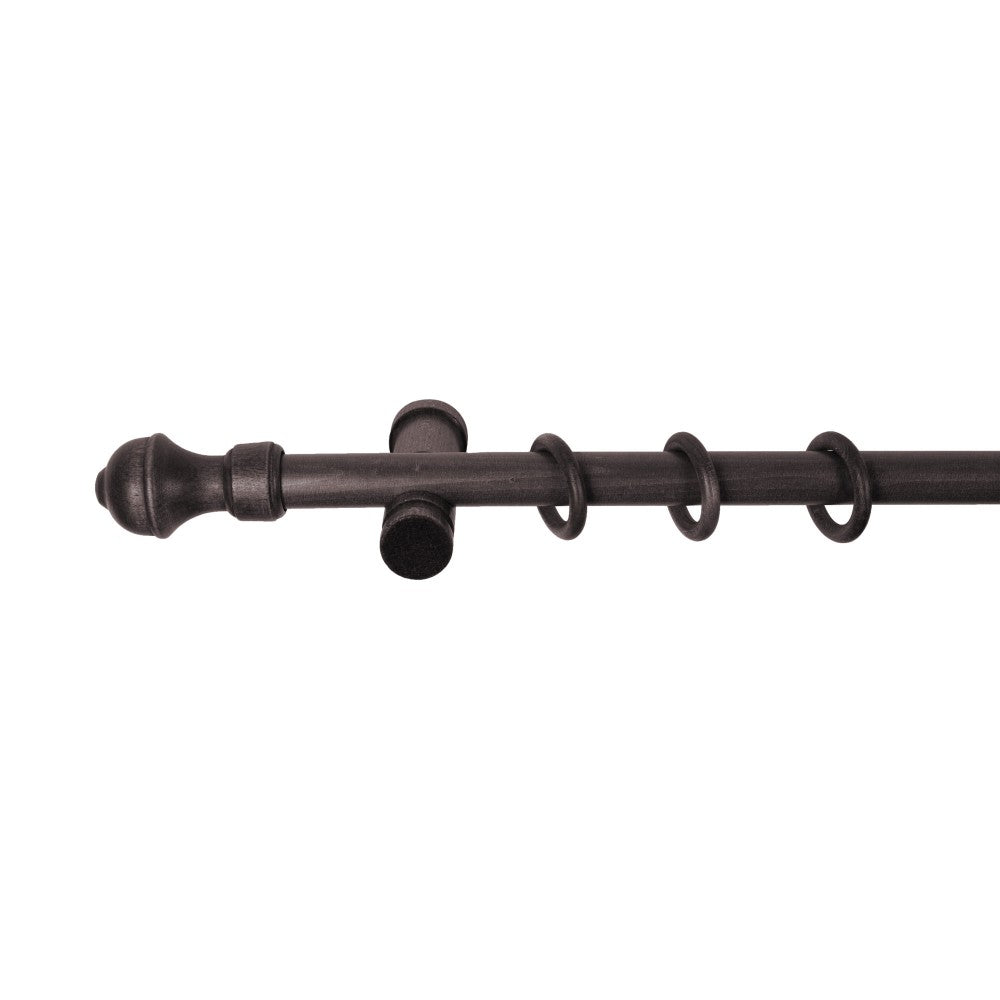 Galerie simpla lemn masiv Ares, consola moderna, nuanta wenge, 280 cm - KIT COMPLET
