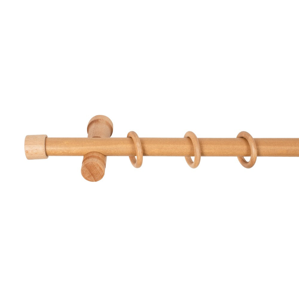 Galerie simpla lemn masiv Cafiro, consola moderna, nuanta stejar, 220 cm - KIT COMPLET