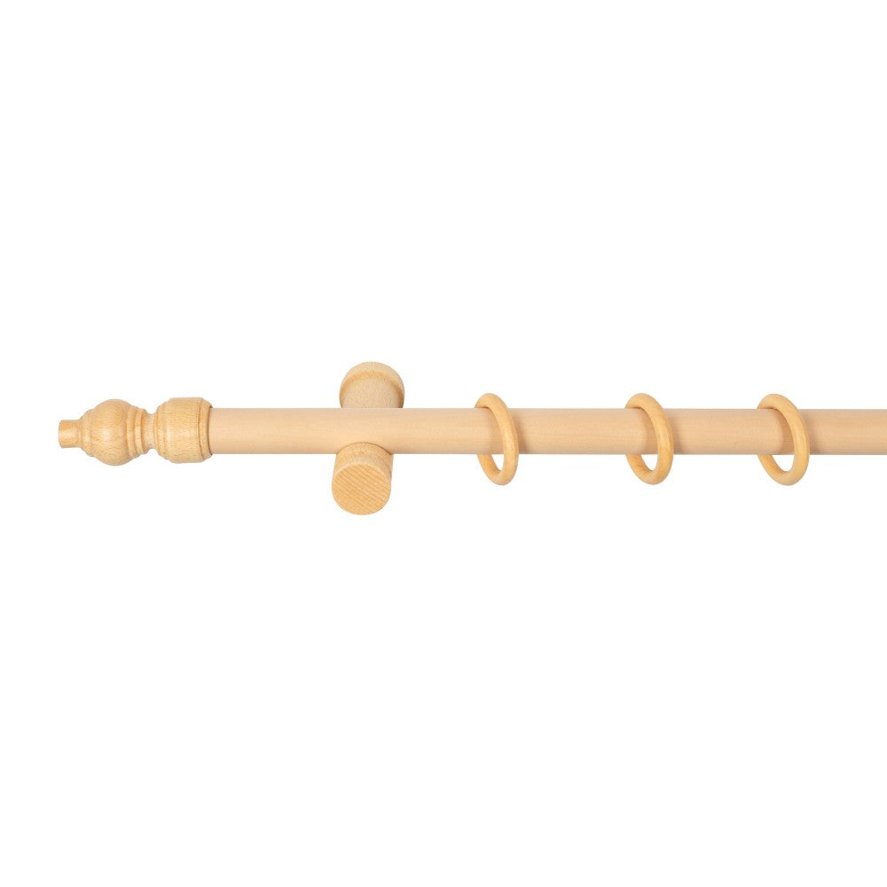 Galerie simpla lemn masiv Filigrano, consola moderna, nuanta natur, 220 cm - KIT COMPLET