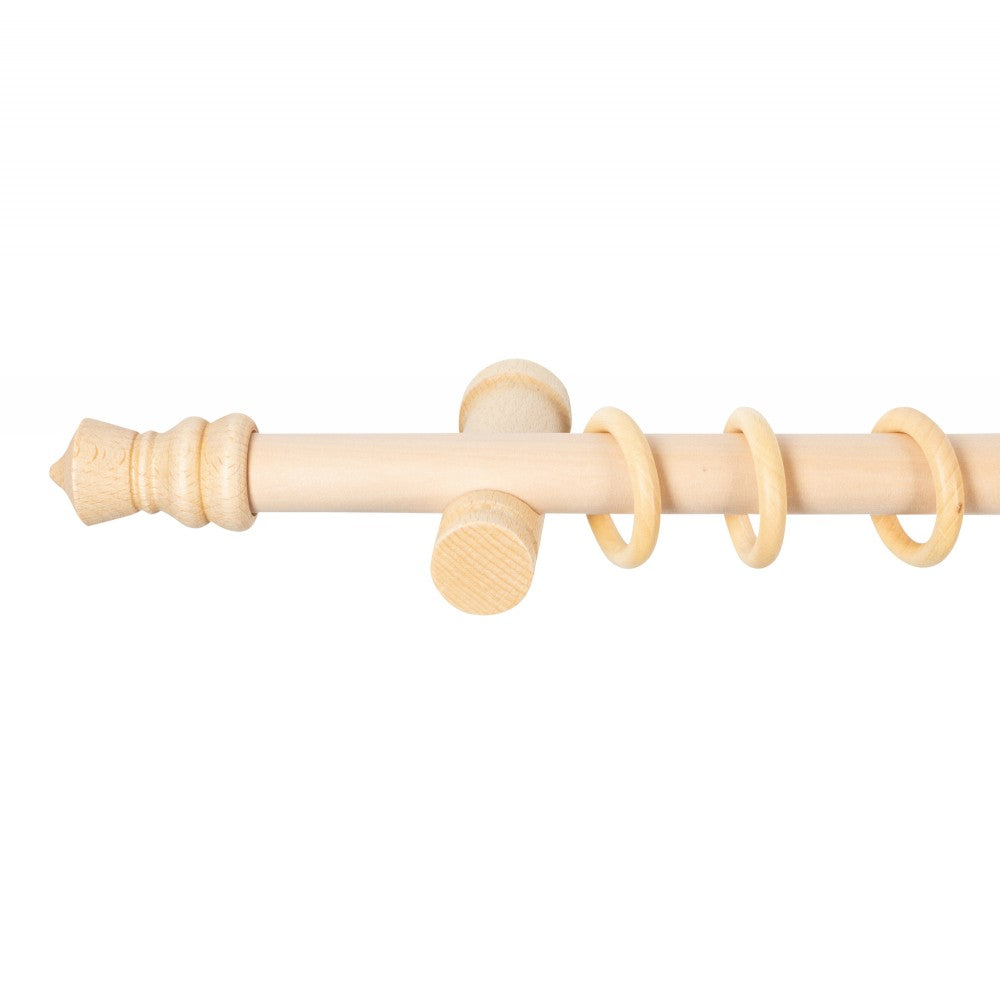 Galerie simpla lemn masiv King, consola moderna, nuanta natur, 180 cm - KIT COMPLET