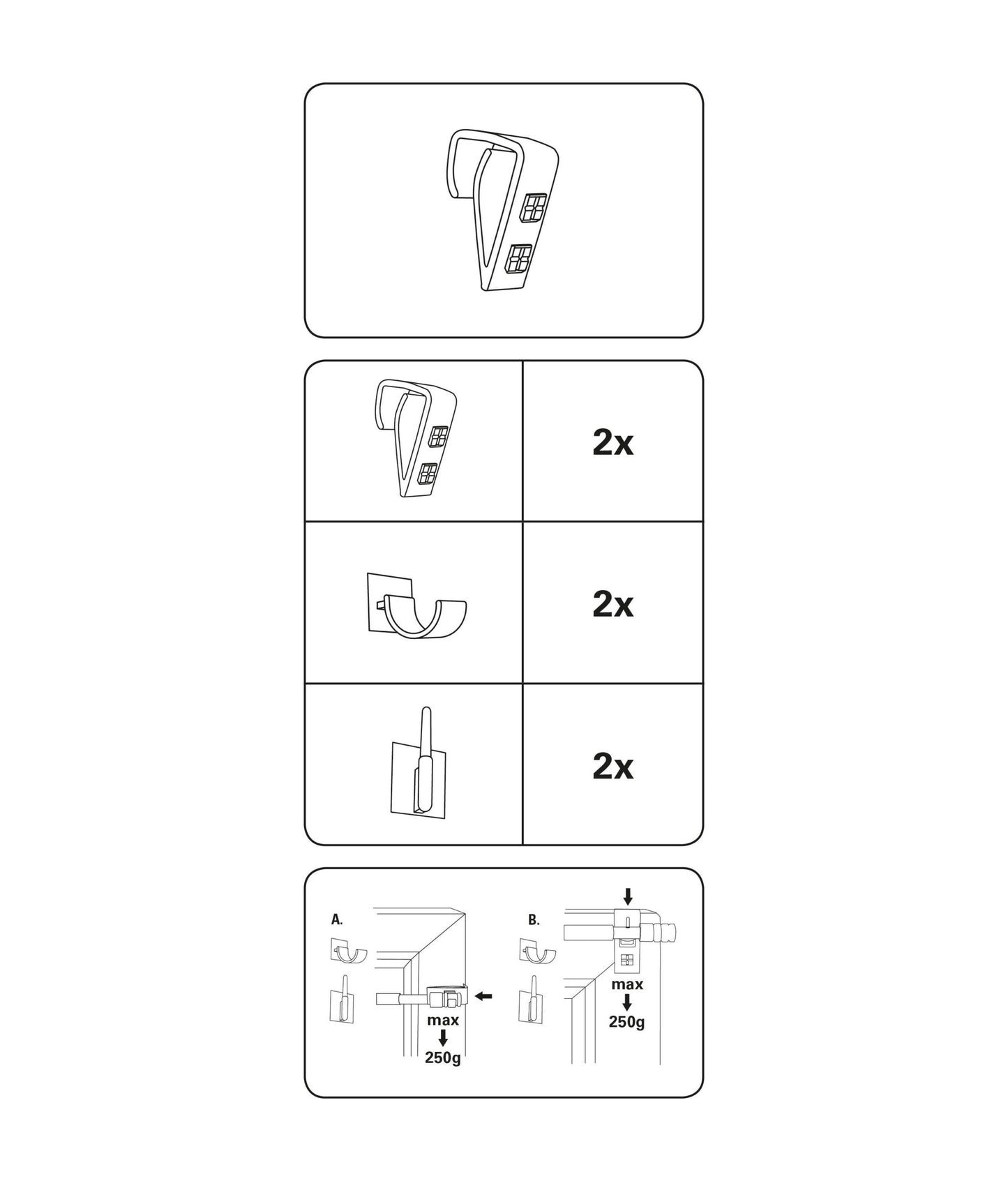 Console clipsare Easy Click bare bistro 12-18mm