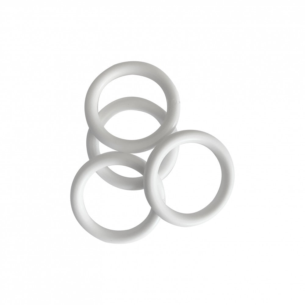 Galerie metal Como, nuanta alb, 300 cm - KIT COMPLET