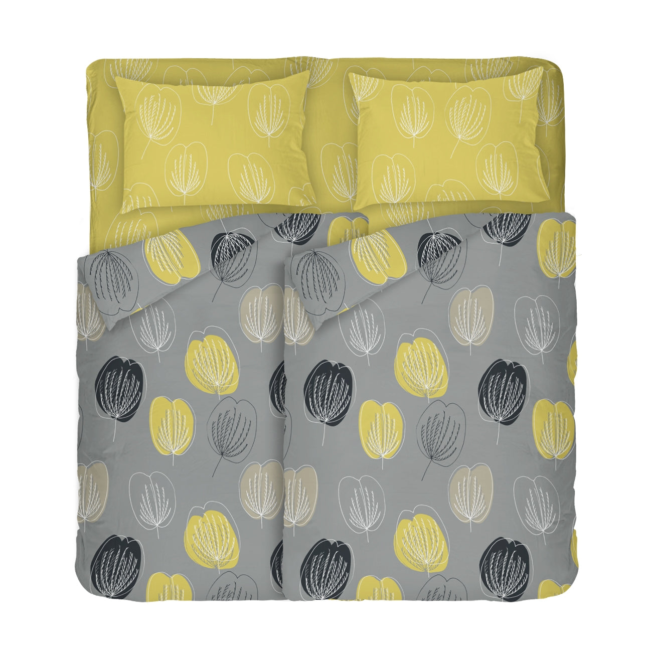 Lenjerie de pat GRACE 100% bumbac ranforce 5 piese