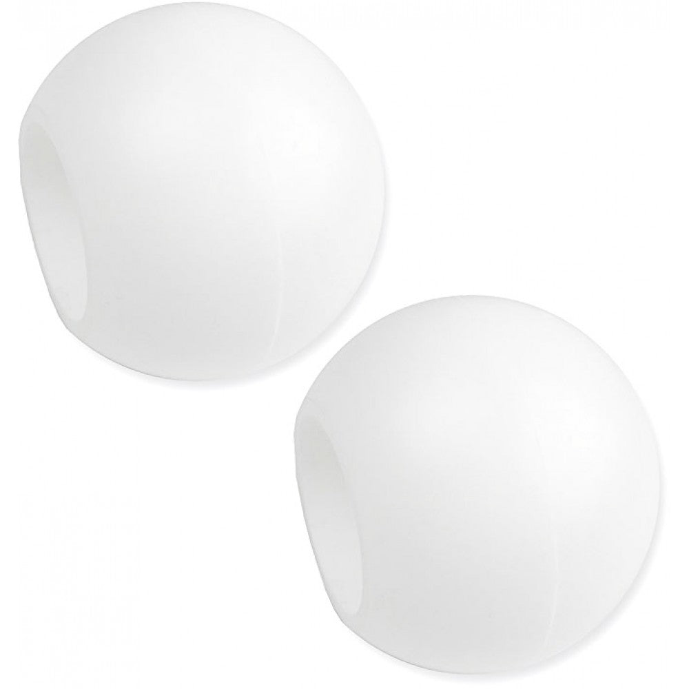 Galerie metal Kugel, nuanta alb, 120 cm - KIT COMPLET