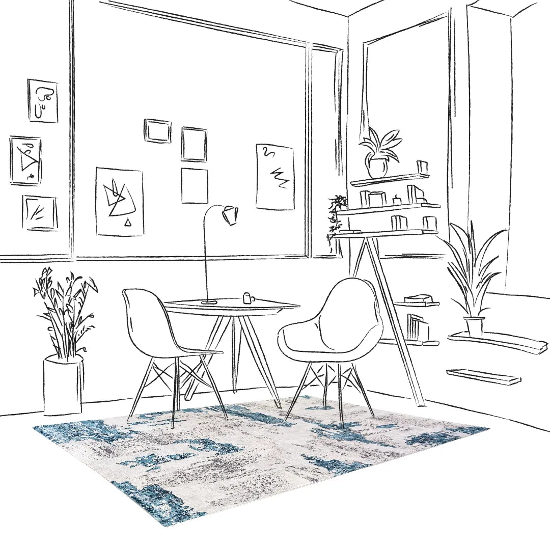 Carpet ALLURE Provence Grey Blue