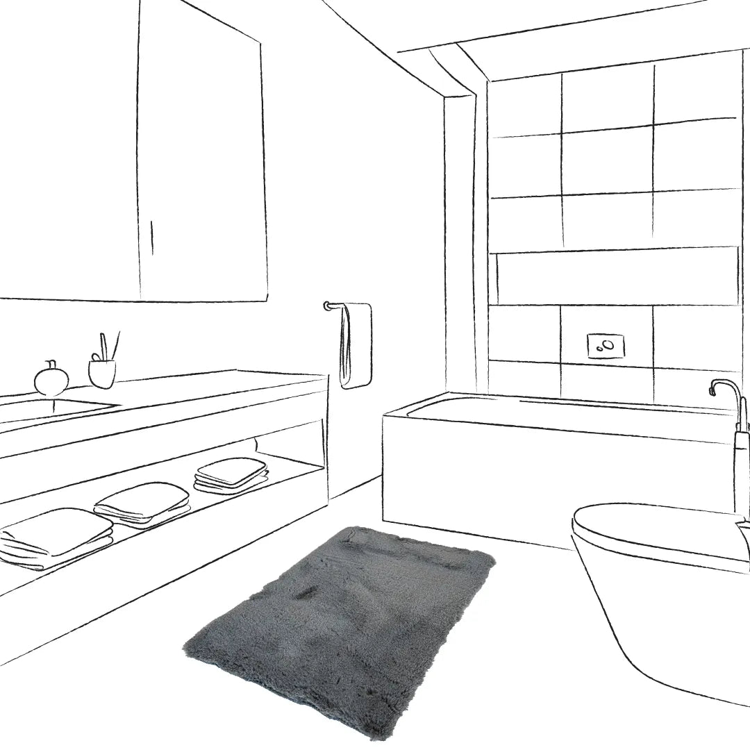 Covor SOFTLINE MATS Graphite Cloud