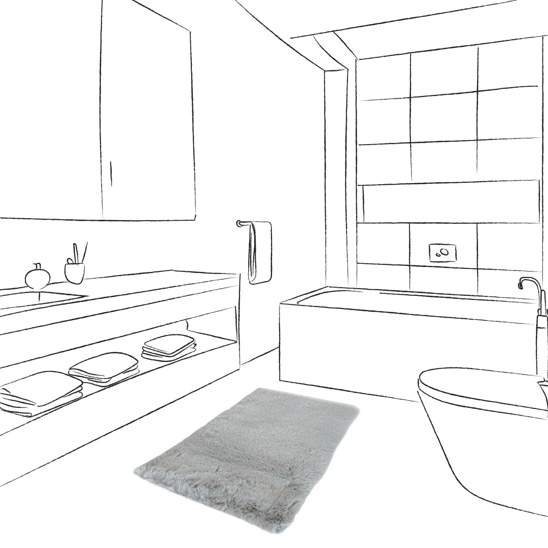 Covor SOFTLINE MATS Silver Cloud