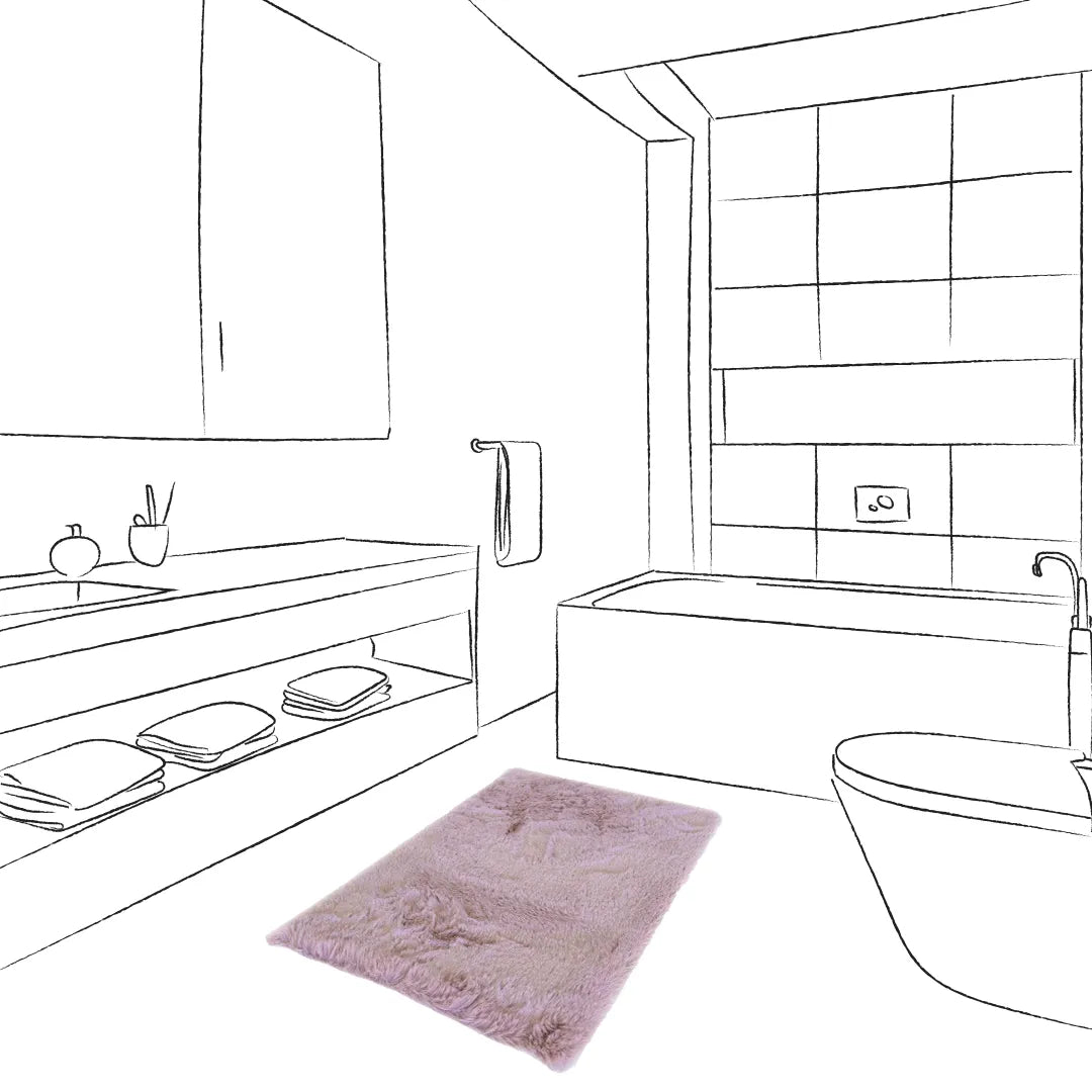 Covor SOFTLINE MATS Pink Cloud