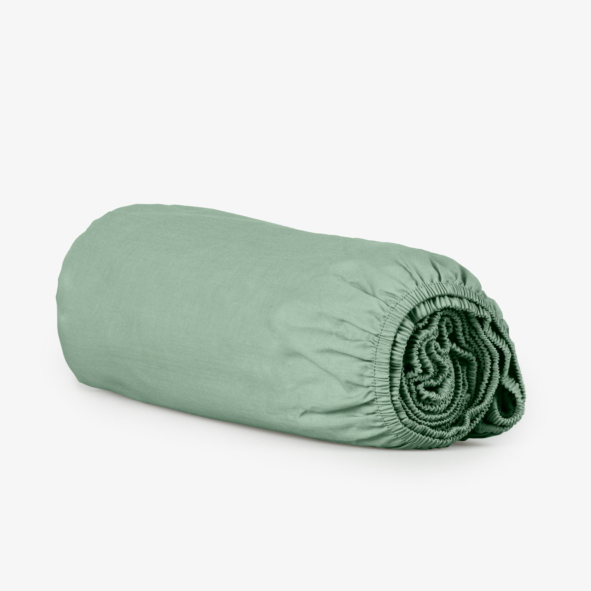 Cearsaf cu elastic NUANCES VERDE 100% bumbac ranforce 120/200/30 cm
