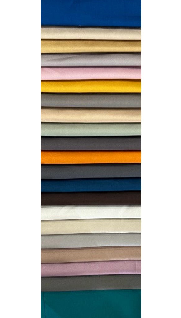 Draperie opacă GJ8, blackout satinat cu față dublă, galben muștar