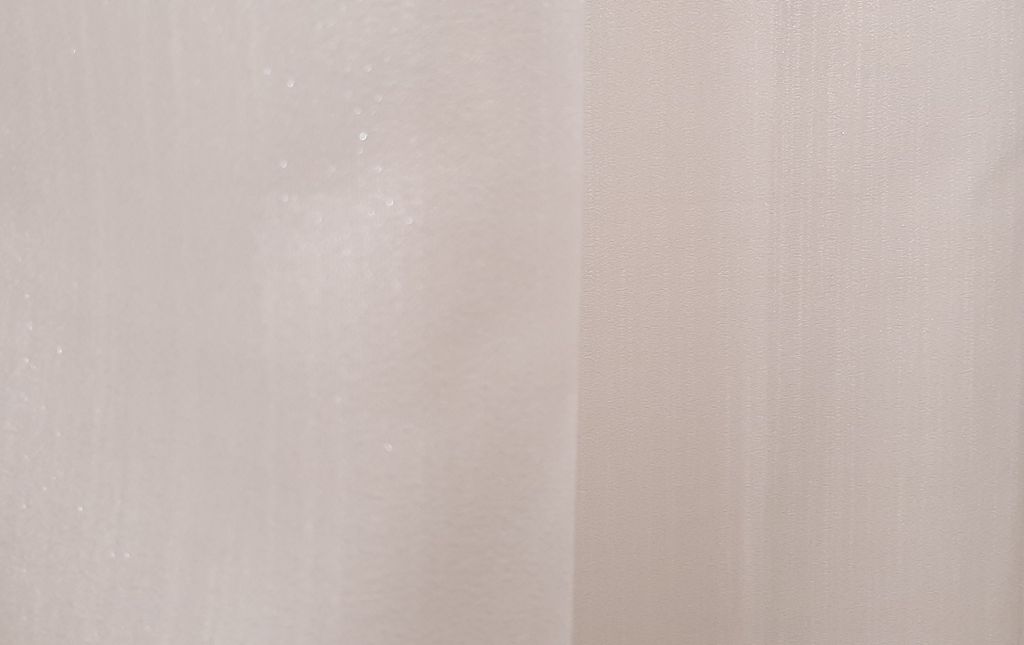 Perdea 43720/5, in, grej, sidefată, cu patină