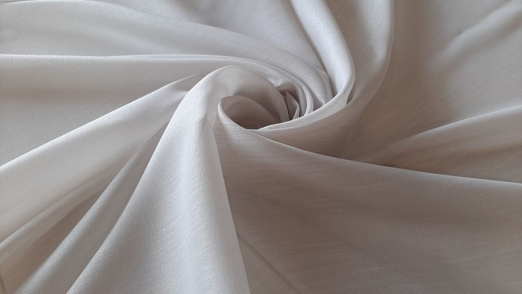 Perdea 43720/5, in, grej, sidefată, cu patină