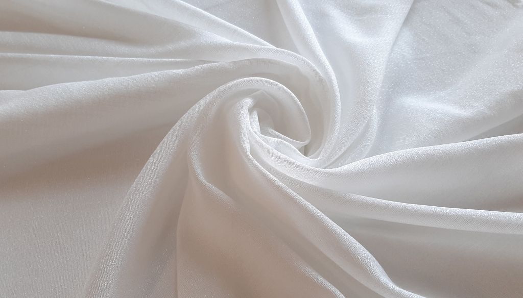 Perdea 48800/03, in, albă, model patinat