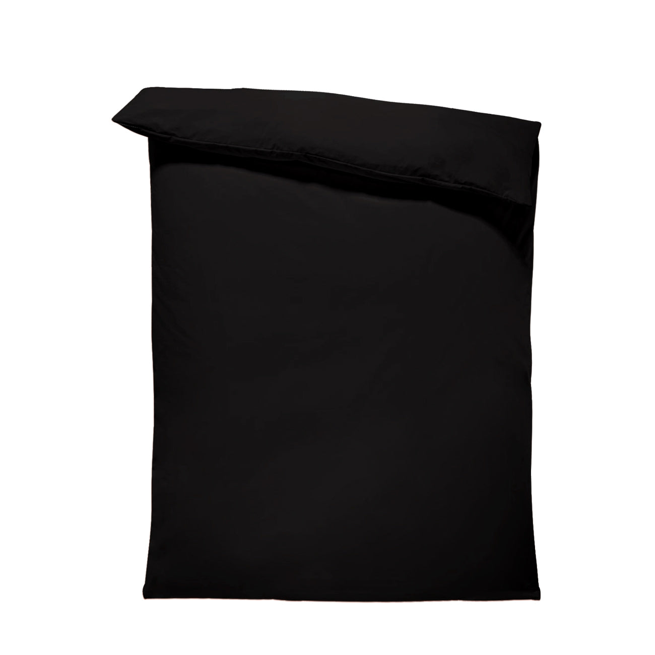 Cearsaf de pilota NEGRU 200/215 cm 100% bumbac ranforce